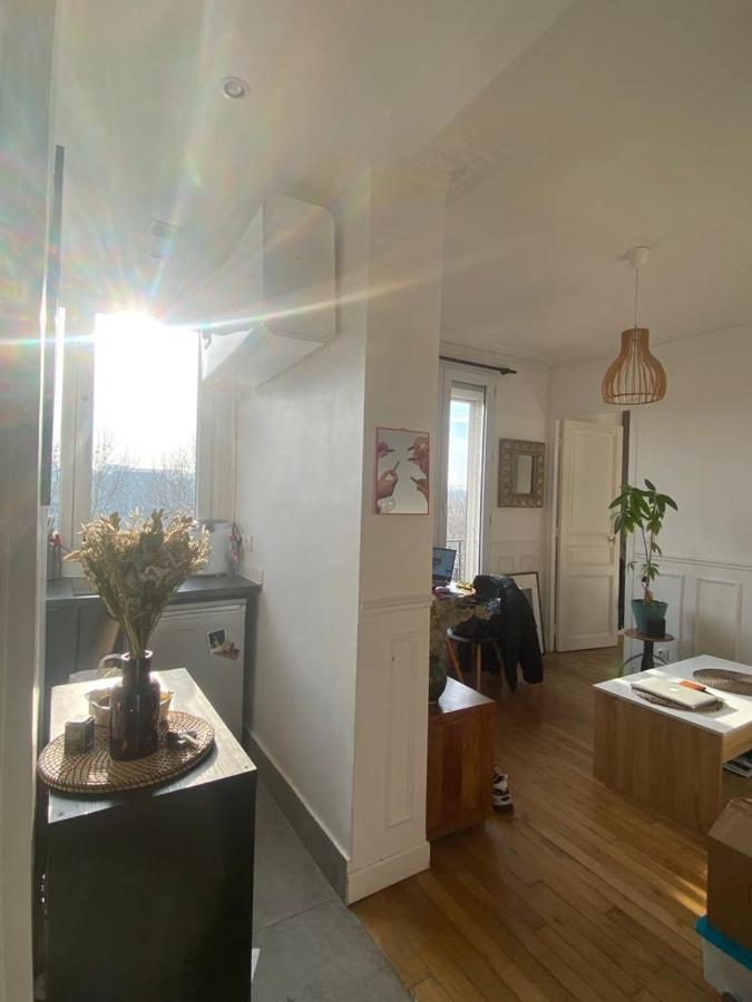 Appartement Ensoleille, Central Et Tout Equipe Avec Vue Tour Eiffel Et Pantheon パリ エクステリア 写真